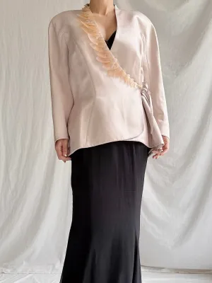 Vintage Thierry Mugler Couture Wrap Jacket - M/44