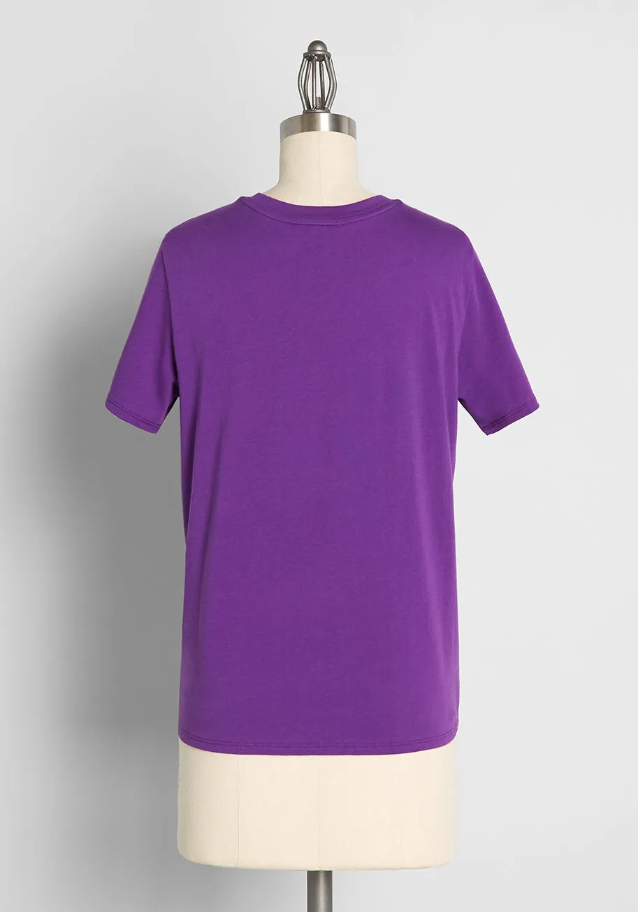 When Casual Calls Crew Neck Tee