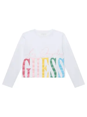 White Long Sleeve T-Shirt (7-16)