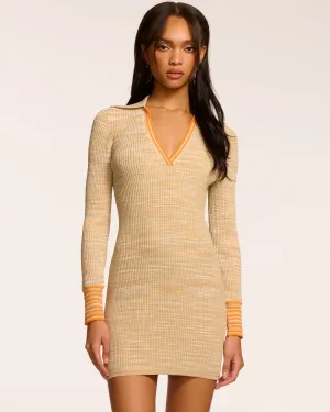 Zeeva Knit Long Sleeve Mini Dress